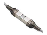 Qoltec CAT 6 Afskærmet parsnoet (STP) Netværk-konnektor Sølv