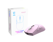 MSI Forge Gm340 Wireless Violet Optisk Trådløs Violet