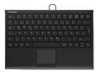 KeySonic KSK-5211ELU Tastatur Membran Hvid Trådløs Tysk