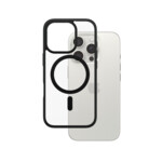 PanzerGlass HardCase Transparent w. Black MagSafe & Frame iPhone 16 Pro Beskyttelsescover Transparent Apple iPhone 16 Pro