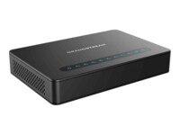 Grandstream HT818 VoIP-telefonadapter Ethernet Fast Ethernet Gigabit Ethernet Sort