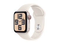 Apple Watch SE (GPS + Cellular) 40 mm Sølv Gul SmartWatch