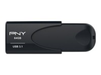 PNY Attaché 4 64GB USB 3.1 USB stick Sort