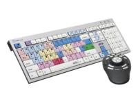 LogicKeyboard Avid Media Composer Slimline Tastatur Kablet Tysk