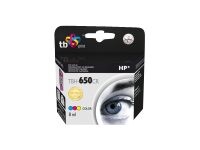TB Farve (cyan, magenta, gul) Blæk TBH-650CR
