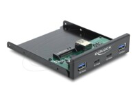 Delock Lagrings bay port panel