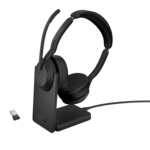 Jabra Evolve2 55 UC Stereo Trådløs Høretelefoner Sort