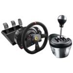 Kierownica Thrustmaster Ferrari T300 Alcantara-Edition (4160652) + Lewarek TH8A (4060059)