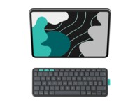 Logitech Flip Folio Tastatur og folio-kasse Saks Trådløs Schweizisk