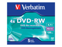 Verbatim DataLife 5x DVD-RW 4.7GB
