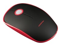 ModeCom MC-WRM113 Optisk Trådløs Sort Rød