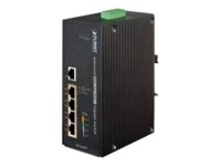 PLANET IGS-504HPT Switch 5-porte Gigabit PoE+