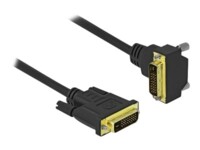 Delock DVI-kabel 3m Sort