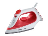 Braun TexStyle 1 SI 1019 Dampstrygejern 1900W Rød Hvid