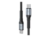 3mk Hyper Cable N-SERIES USB 2.0 USB Type-C kabel Sort