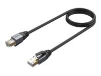Unitek CAT 8 S/FTP 1.5m Netværkskabel Sort