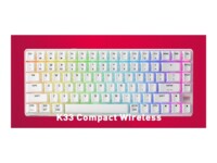 CHERRY XTRFY K33 Compact Wireless Tastatur Mem-chanical key switch RGB Trådløs Fransk