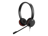 Jabra Evolve 30 II MS stereo Kablet Høretelefoner Sort