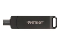 Patriot Supersonic Rage R550 64GB USB 3.2 Gen 1 / USB-C USB stick Sort