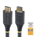 StarTech.com 10m (32.8ft) Active High Speed HDMI Cable, 4K60Hz HDMI-kabel med Ethernet 10m Sort