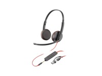 HP Poly Blackwire 3225 Kablet Høretelefoner Sort