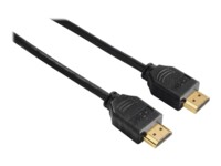 Hama Entry Line HDMI-kabel med Ethernet 1.5m Sort
