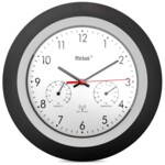 Mebus 19449 Funk-Wanduhr mitThermo-/Hygrom.