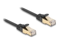 DeLOCK CAT 6a S/FTP 10m Patchkabel Sort