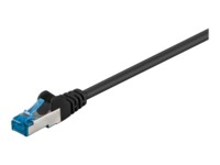 goobay CAT 6a SFTP, PiMF 30m Patchkabel Sort