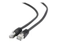 Gembird CAT 6 Afskærmet parsnoet (STP) 1m Patchkabel Sort