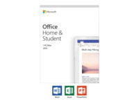 Microsoft Office Home and Student 2019 Kontor-applikationer - kontorsuite 1 PC/Mac Tysk