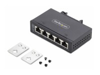 StarTech.com 5-Port Unmanaged Industrial Ethernet Switch - IP30 - TAA Switch 5-porte Gigabit Ethernet