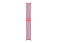 Google Urrem Smart watch Pink Plastik Stainless steel Genanvendt polyester garn