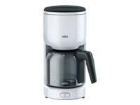 Braun PurEase KF 3120 WH Kaffemaskine Hvid
