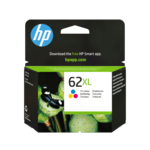 HP 62XL High Yield Tri-color Original Cyan, Magenta, Gul