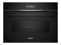 Siemens iQ700 Sort Kombinationsovn 45liter Kombinationsovn