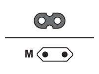 goobay NK 104 W-300 Strømkabel 3m Hvid