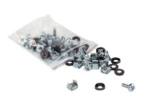 Intellinet Cage Nut Set, 100 pieces Rack skruer, møtrikke og pakningsskiver