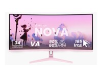 Arozzi Nova 34' VA 3440 x 1440 (UltraWide) HDMI DisplayPort 165Hz