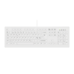 Contour Design Active Key AK-C8100F-UVS-W/NOR Tastatur Saksnøglekontakt Kablet Nordisk