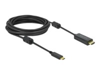 Delock Video/audiokabel 5m Sort