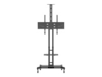 HAGOR HP Twin Stand HD Vogn med hjul Fladt panel/AV-system/kamera 55'-84'