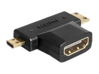 Delock HDMI-opdeler Sort