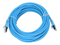 Extralink CAT 6a SF/UTP 10m Patchkabel Blå