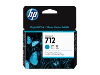 HP 712 29-ml Cyan DesignJet Ink Cartridge Printhoved Termisk inkjet Blå