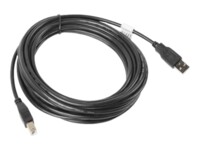Lanberg USB-kabel 5m Sort