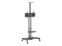 HAGOR HP Twin Stand Vogn med hjul LCD-display/kamera 32'-55'