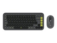 Logitech POP Icon Combo Sæt med mus og tastatur Saks Trådløs