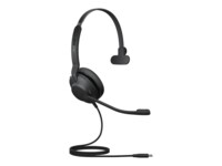Jabra Evolve2 30 SE MS Mono Kablet Høretelefoner Sort