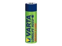 Varta Longlife AA type Batterier til generelt brug (genopladelige) 2100mAh 2